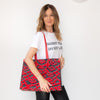 Louis Vuitton x Urs Fischer Red On The Go Tote Bag