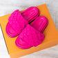 Louis Vuitton Pink Pool Pillow Comfort Mules - EVEYSPRELOVED
