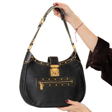  Louis Vuitton Black Suhali L'Affriolant Bag
