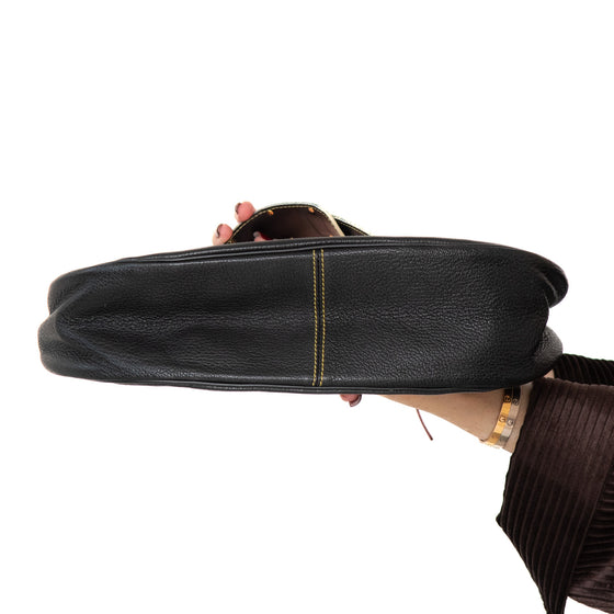 Louis Vuitton Black Suhali L'Affriolant Bag