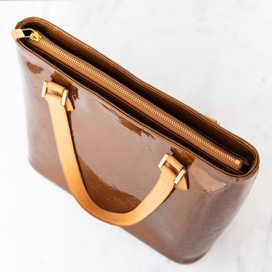 Louis Vuitton Monogram Vernis Houston Tote Bag