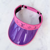Louis Vuitton Monogram "Vuittamins" Plexi Visor in Rose Violet