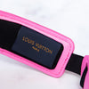 Louis Vuitton Monogram "Vuittamins" Plexi Visor in Rose Violet