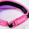 Louis Vuitton Monogram "Vuittamins" Plexi Visor in Rose Violet