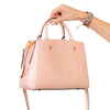 Louis Vuitton Pink Monogram Vernis Montaigne BB Bag And Wallet