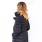 Moncler Padded Black Coat Size 3 - EVEYSPRELOVED