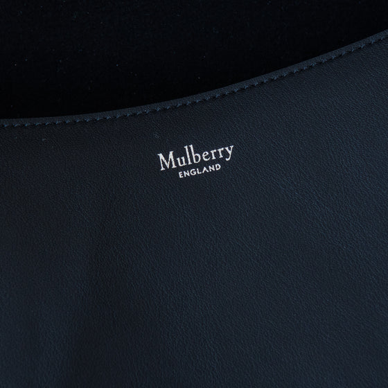 Mulberry Sadie Black Leather Satchel Bag Mulberry