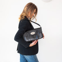  Mulberry Black Leather East West Bayswater Bag Mulberry