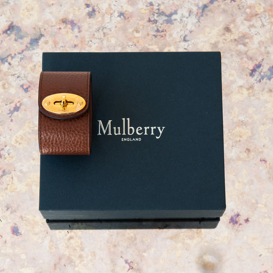 Mulberry Oak Leather Cuff Bracelet - EVEYSPRELOVED