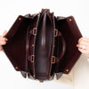 Mulberry Oxblood Chester Leather Tote Bag