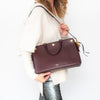 Mulberry Oxblood Chester Leather Tote Bag