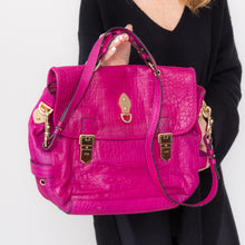  Mulberry Pink Leather Satchel Bag