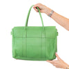 Mulberry Apple Green Leather Bayswater Tote Bag