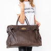 Mulberry Piccadilly Brown Leather Tote Bag