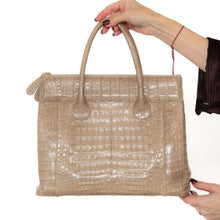  Nancy Gonzalez Python Snakeskin Tote Bag