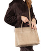 Nancy Gonzalez Python Snakeskin Tote Bag
