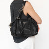 Prada Black Leather  Shoulder Bag