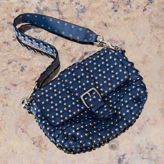 Red Valentino Blue Buckle Bag Red Valentino