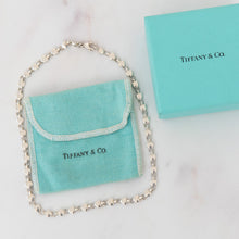  Tiffany & Co Silver Solid Hearts Necklace