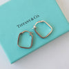 Tiffany and Co Silver Square Earrings