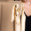 Tory Burch Beige Leather Tote Bag