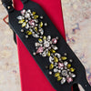 Valentino Garavani Crystal Embellished Leather Bracelet