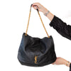Saint Laurent Jamie 4.3 Black Leather Large Shoulder Bag