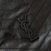 Saint Laurent Black Niki Chevron Matalesse Bag