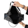 Saint Laurent Black Niki Chevron Matalesse Bag