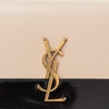 Saint Laurent Kate Black And Beige Clutch Bag