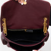 Saint Laurent Niki Burgundy Leather Medium Shoulder Bag