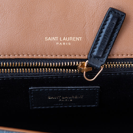 Saint Laurent Niki Denim Medium Shoulder Bag
