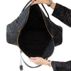 Saint Laurent ES Black Leather  Giant Travel Bag