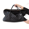 Saint Laurent ES Black Leather  Giant Travel Bag