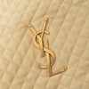 Saint Laurent Icare Beige Nubuck Suede Maxi Shopping Tote Bag