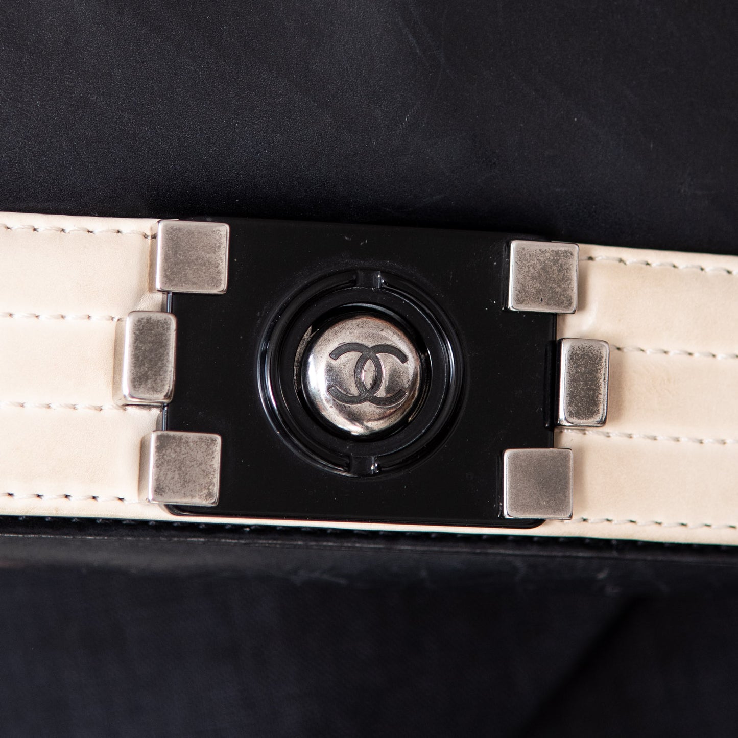 Chanel Medium Original Lock Logo Boy Bag