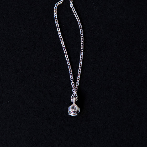 De Beers Classic Round Diamond Pendant Necklace - EVEYSPRELOVED