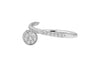 Cartier 18ct White Gold Juste Un Clou Ring Small Model Size 49
