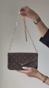 Louis Vuitton Félicie Pochette Monogram Bag