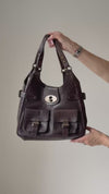 Mulberry Annie Brown Leather Shoulder Bag