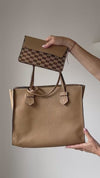 Moreau Paris Vincennes Tan Leather Tote Bag