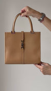 Gucci Jackie Vintage Beige Leather Bag