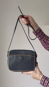 Céline Vintage Navy Leather  Bag