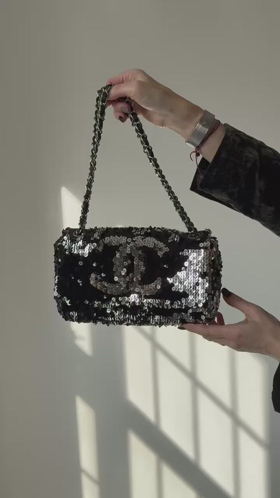 Chanel Limited Edition Sequin Summer Nights  Flap Bag