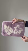 Prada Lilac Vision Mink Fur Pochette Bag