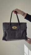 Mulberry Bayswater Chocolate Brown Soft Grain Leather Bag