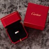 Cartier witgouden liefdesring met diamanten