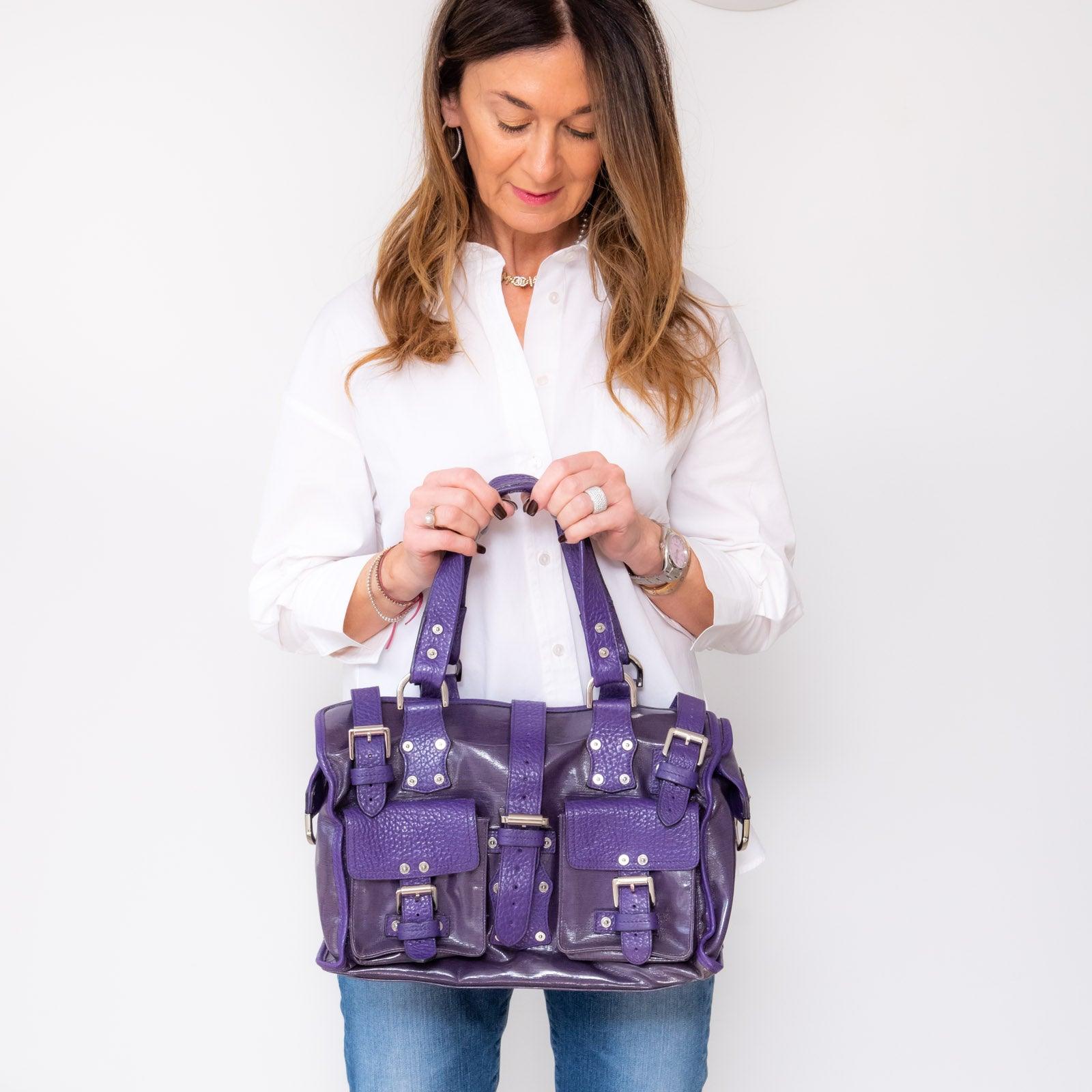 Mulberry Roxanne Purple Bag - EVEYSPRELOVED