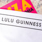Lulu Guinness Burgundy Tote Bag