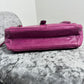 Mulberry Small Mabel In Fuschia Lightweight Antique